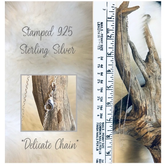 ~ Jewelry - 🍂 Sterling .925 Fine Necklace Chain Approx: 18”